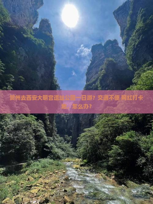 贺州去西安大明宫遗址公园一日游？交通不便+网红打卡地，怎么办？