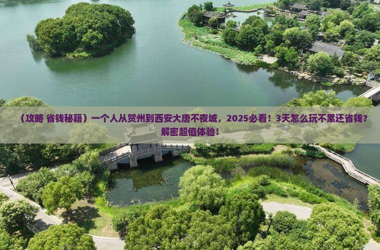 贺州到西安大唐不夜城个人游