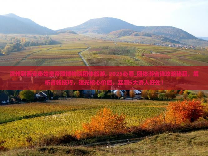 滨州到西安秦始皇帝陵博物院团体旅游