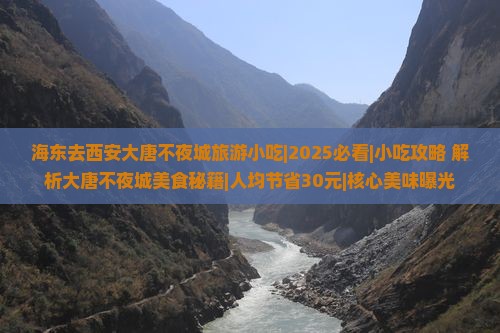 海东去西安大唐不夜城旅游小吃