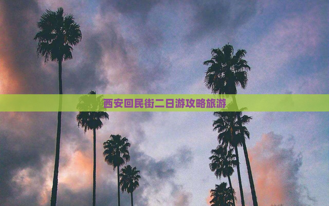 和田去西安回民街二日游