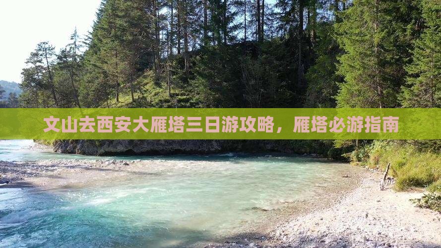 文山去西安大雁塔三日游