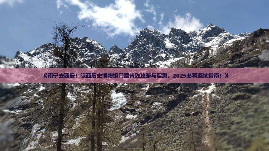 南宁去西安陕西历史博物馆门票
