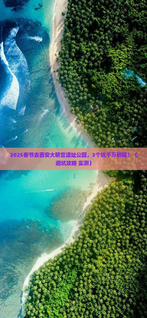 春节到西安大明宫国家遗址公园旅行社
