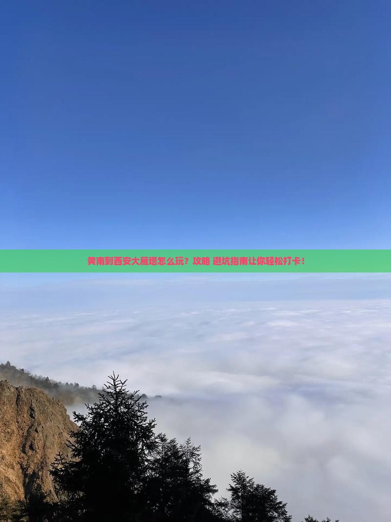 黄南到西安大雁塔哪里玩