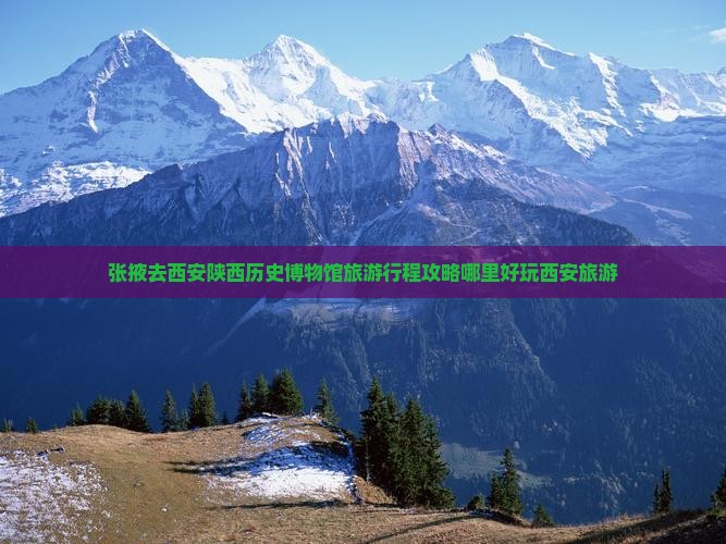 张掖去西安陕西历史博物馆旅游行程攻略哪里好玩西安旅游