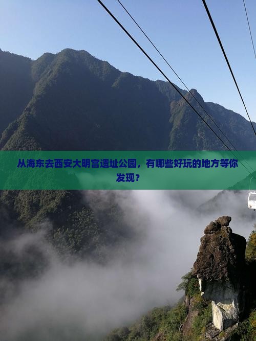 从海东去西安大明宫遗址公园，有哪些好玩的地方等你发现？