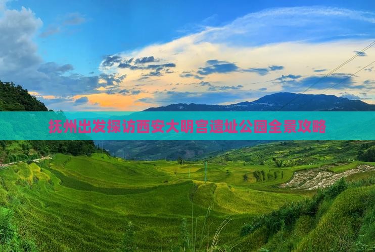抚州出发探访西安大明宫遗址公园全景攻略