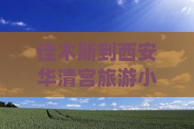 佳木斯到西安华清宫旅游小吃攻略及景点推荐