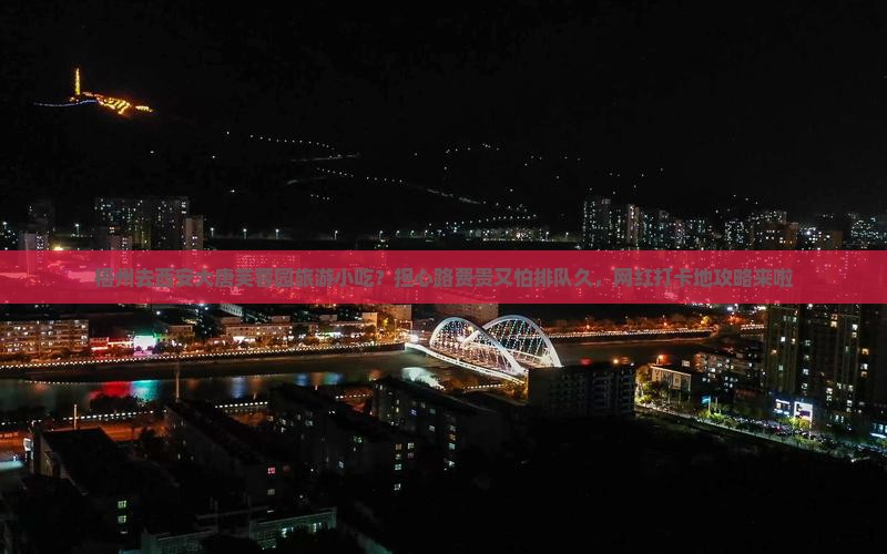 梧州去西安大唐芙蓉园旅游小吃？担心路费贵又怕排队久，网红打卡地攻略来啦