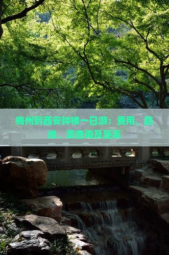 梅州到西安钟楼一日游：费用、路线、票查询及距离