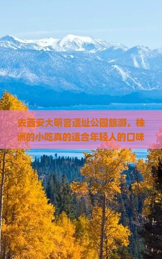 去西安大明宫遗址公园旅游，株洲的小吃真的适合年轻人的口味吗？带火了国潮美食