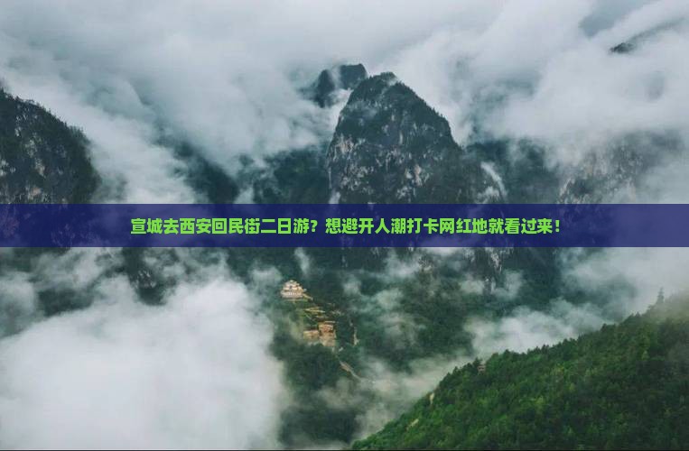 宣城去西安回民街二日游？想避开人潮打卡网红地就看过来！
