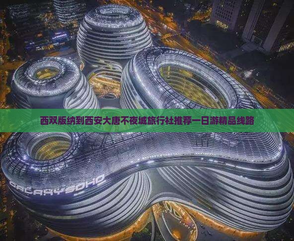 西双版纳到西安大唐不夜城旅行社推荐一日游精品线路