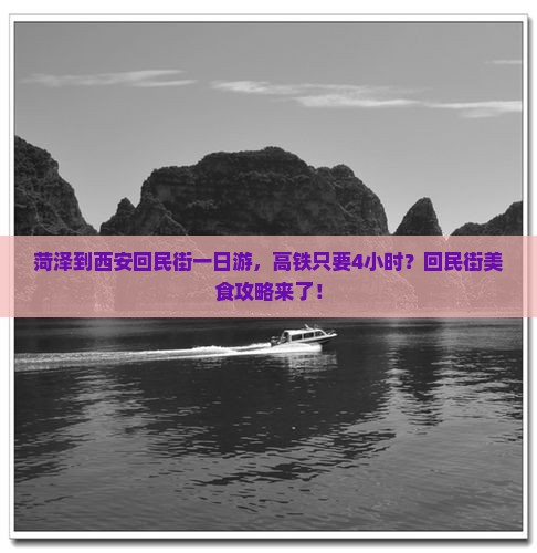 菏泽到西安回民街一日游，高铁只要4小时？回民街美食攻略来了！