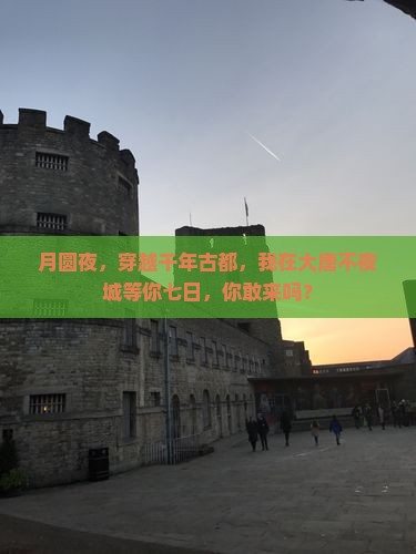 月圆夜，穿越千年古都，我在大唐不夜城等你七日，你敢来吗？