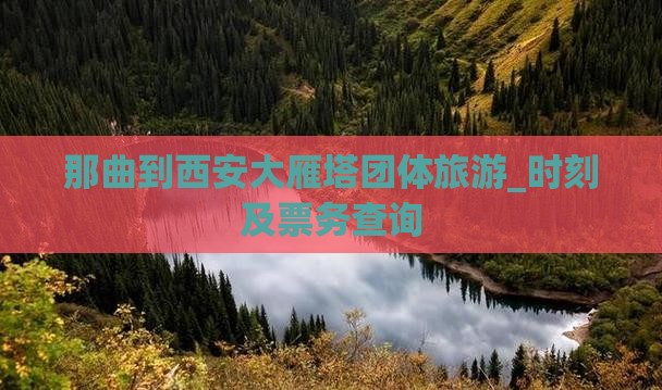 那曲到西安大雁塔团体旅游_时刻及票务查询