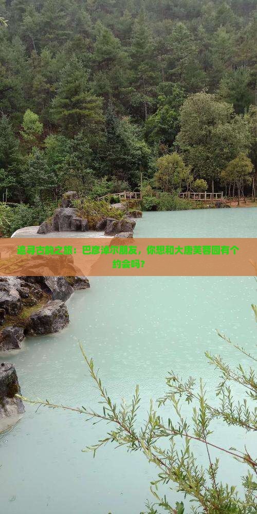 追寻古韵之旅：巴彦淖尔朋友，你想和大唐芙蓉园有个约会吗？