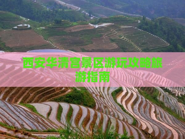西安华清宫景区游玩攻略旅游指南