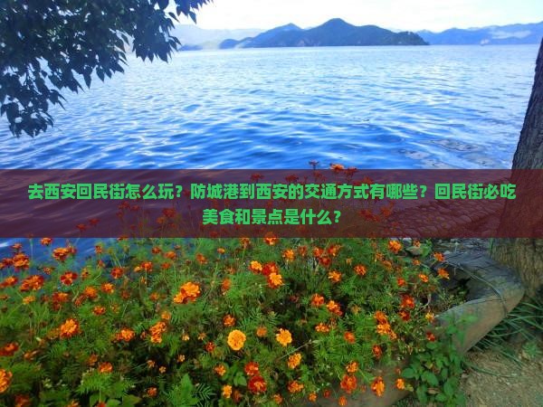 去西安回民街怎么玩？防城港到西安的交通方式有哪些？回民街必吃美食和景点是什么？