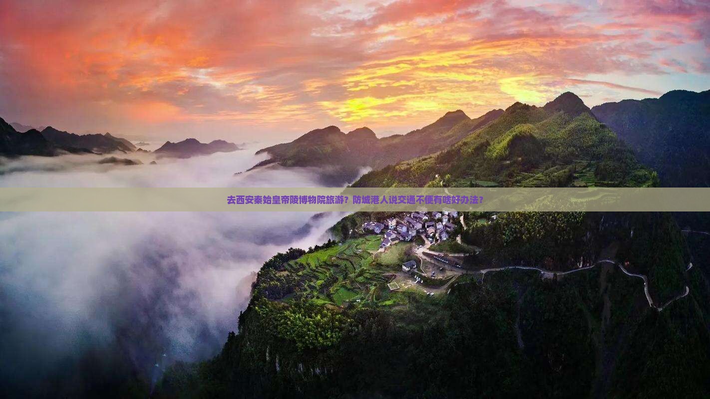 去西安秦始皇帝陵博物院旅游？防城港人说交通不便有啥好办法？