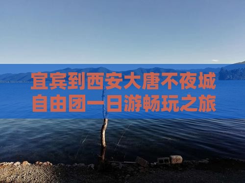 宜宾到西安大唐不夜城自由团一日游畅玩之旅