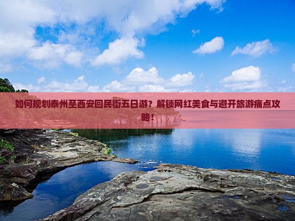 如何规划泰州至西安回民街五日游？解锁网红美食与避开旅游痛点攻略！