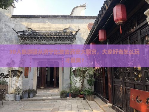 30人旅游团从济宁出发去西安大明宫，大家好奇怎么玩才最爽？