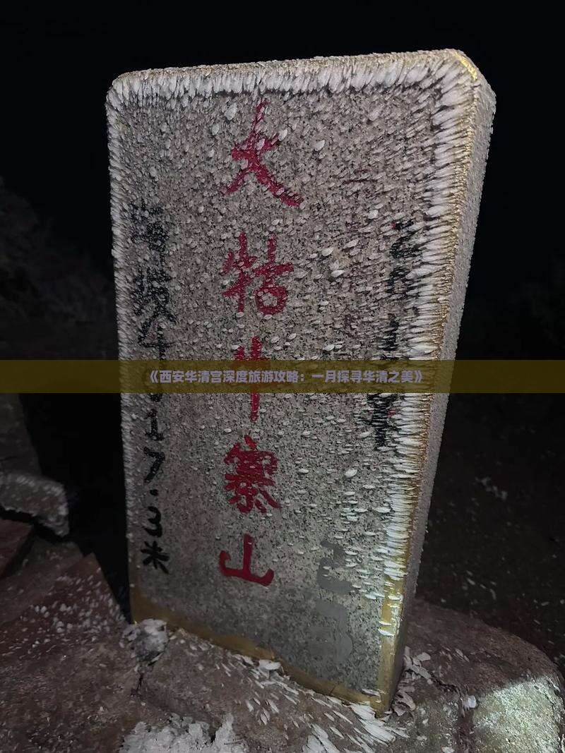 《西安华清宫深度旅游攻略：一月探寻华清之美》