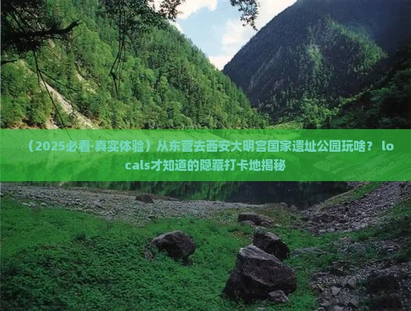 东营到西安大明宫国家遗址公园哪里玩