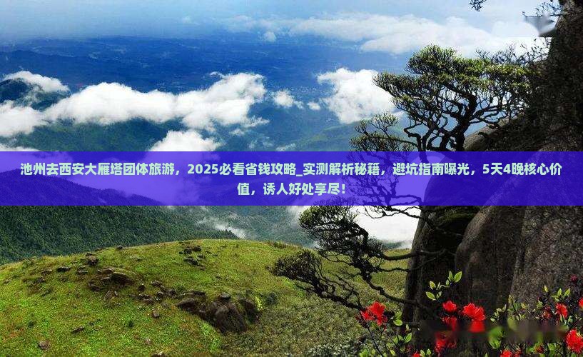 池州去西安大雁塔团体旅游