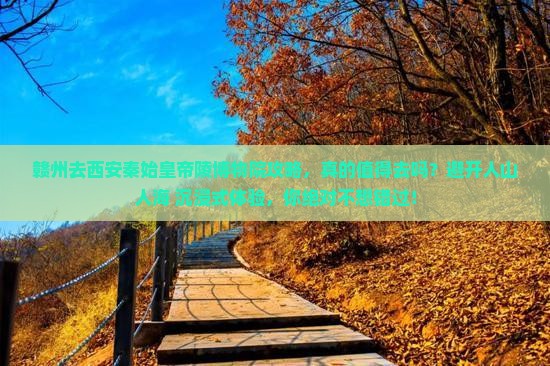 赣州去西安秦始皇帝陵博物院攻略
