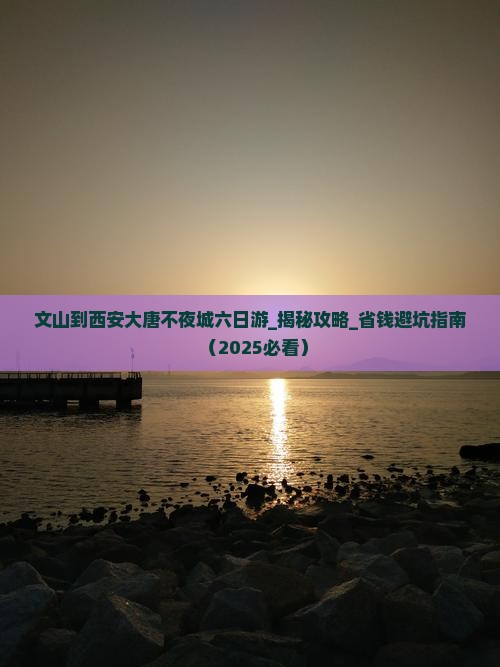 文山到西安大唐不夜城六日游