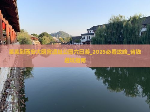 莱芜到西安大明宫国家遗址公园六日游