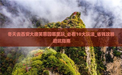 冬天去西安大唐芙蓉园哪里玩