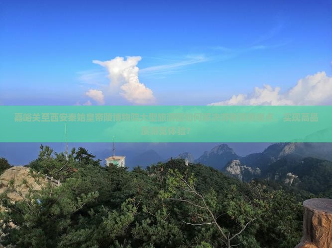 嘉峪关至西安秦始皇帝陵博物院大型旅游团如何解决游客爆棚痛点，实现高品质游览体验？