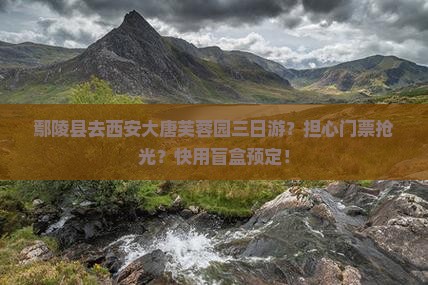 鄢陵县去西安大唐芙蓉园三日游？担心门票抢光？快用盲盒预定！
