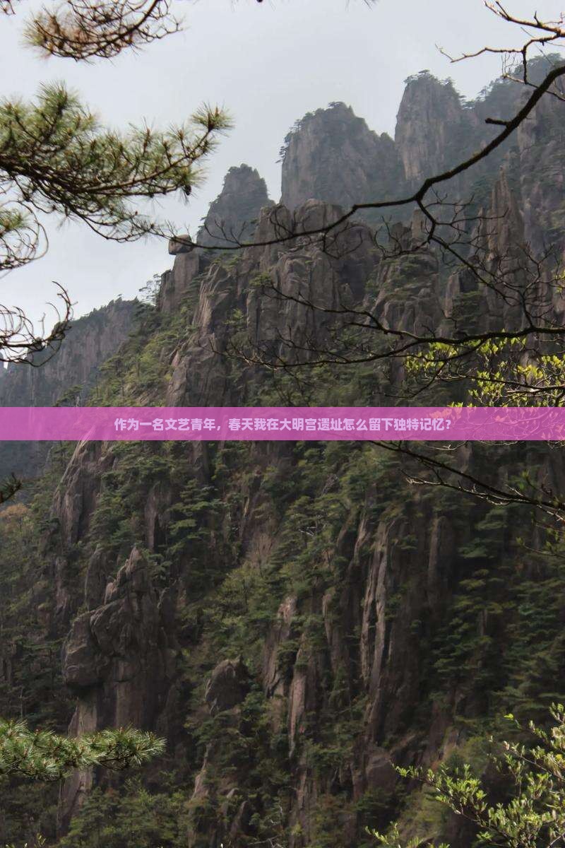 作为一名文艺青年，春天我在大明宫遗址怎么留下独特记忆？