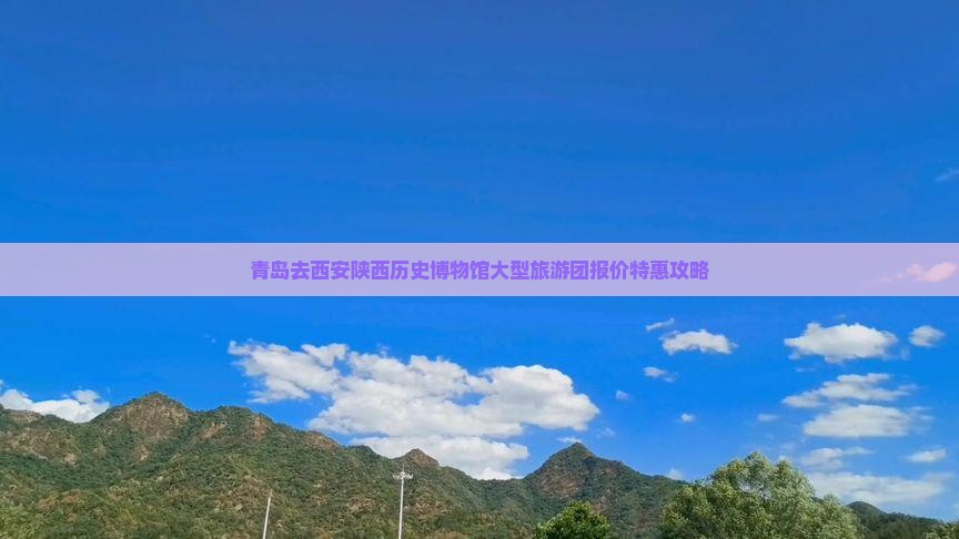 青岛去西安陕西历史博物馆大型旅游团报价特惠攻略