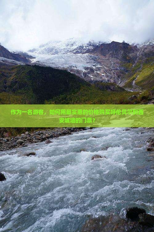作为一名游客，如何用最实惠的价格购买呼伦贝尔到西安城墙的门票？