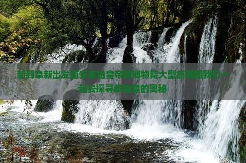 新到阜新出发西安秦始皇帝陵博物院大型旅游团我们一起去探寻秦始皇的奥秘