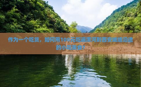 作为一个吃货，如何用100元吃遍漯河到西安城墙沿途的小吃美食？