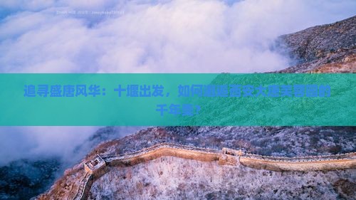追寻盛唐风华：十堰出发，如何邂逅西安大唐芙蓉园的千年美？