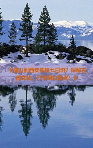 《唐山到西安钟楼七日游？探秘古都文化，打卡网红景点！》