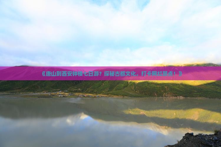 《唐山到西安钟楼七日游？探秘古都文化，打卡网红景点！》