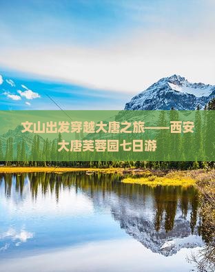 文山出发穿越大唐之旅——西安大唐芙蓉园七日游