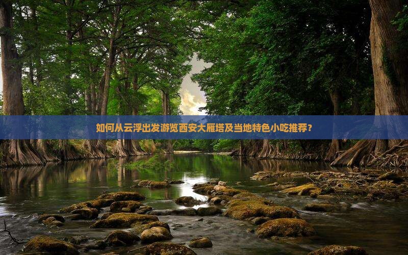 如何从云浮出发游览西安大雁塔及当地特色小吃推荐？