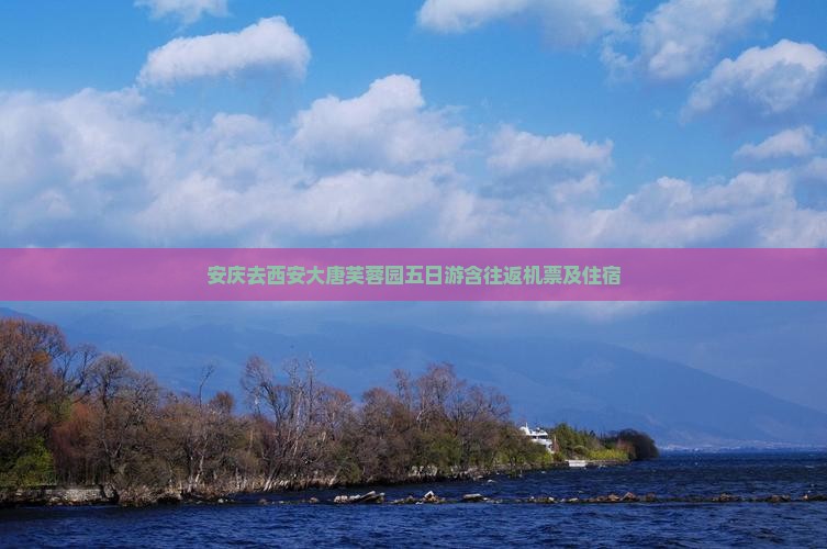 安庆去西安大唐芙蓉园五日游含往返机票及住宿
