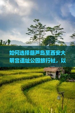 如何选择葫芦岛至西安大明宫遗址公园旅行社，以避开旅游陷阱获得优质服务？