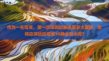 作为一名吃货，第一次深圳出发去西安大雁塔，怎样边游玩边尝遍10种必吃小吃？